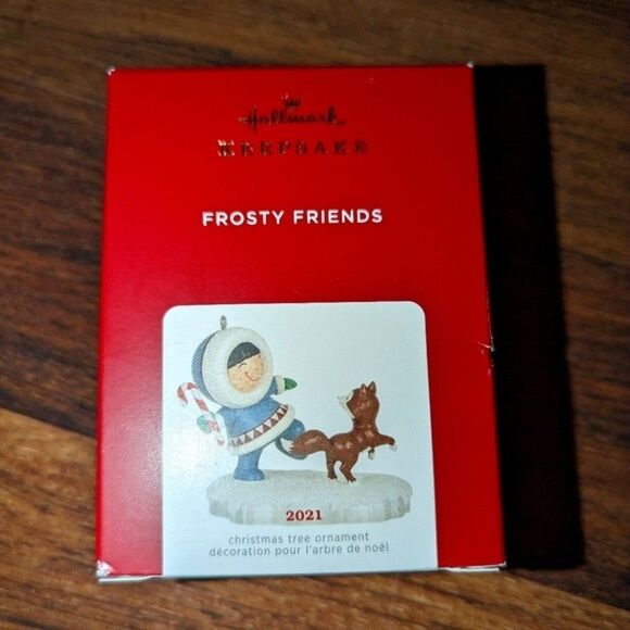Hallmark Keepsake Ornament 2021 Frosty Friends 42nd in Series NWT NIB - Picture 1 of 10